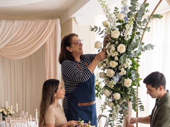 Decoración floral de boda de Floristería Andrea, Salamanca